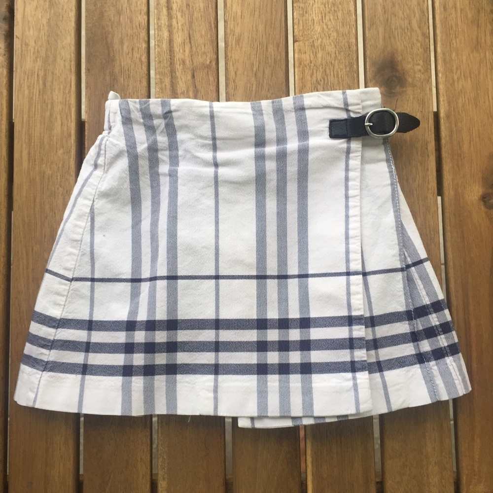 Skirt wrap 3T Burberry black white